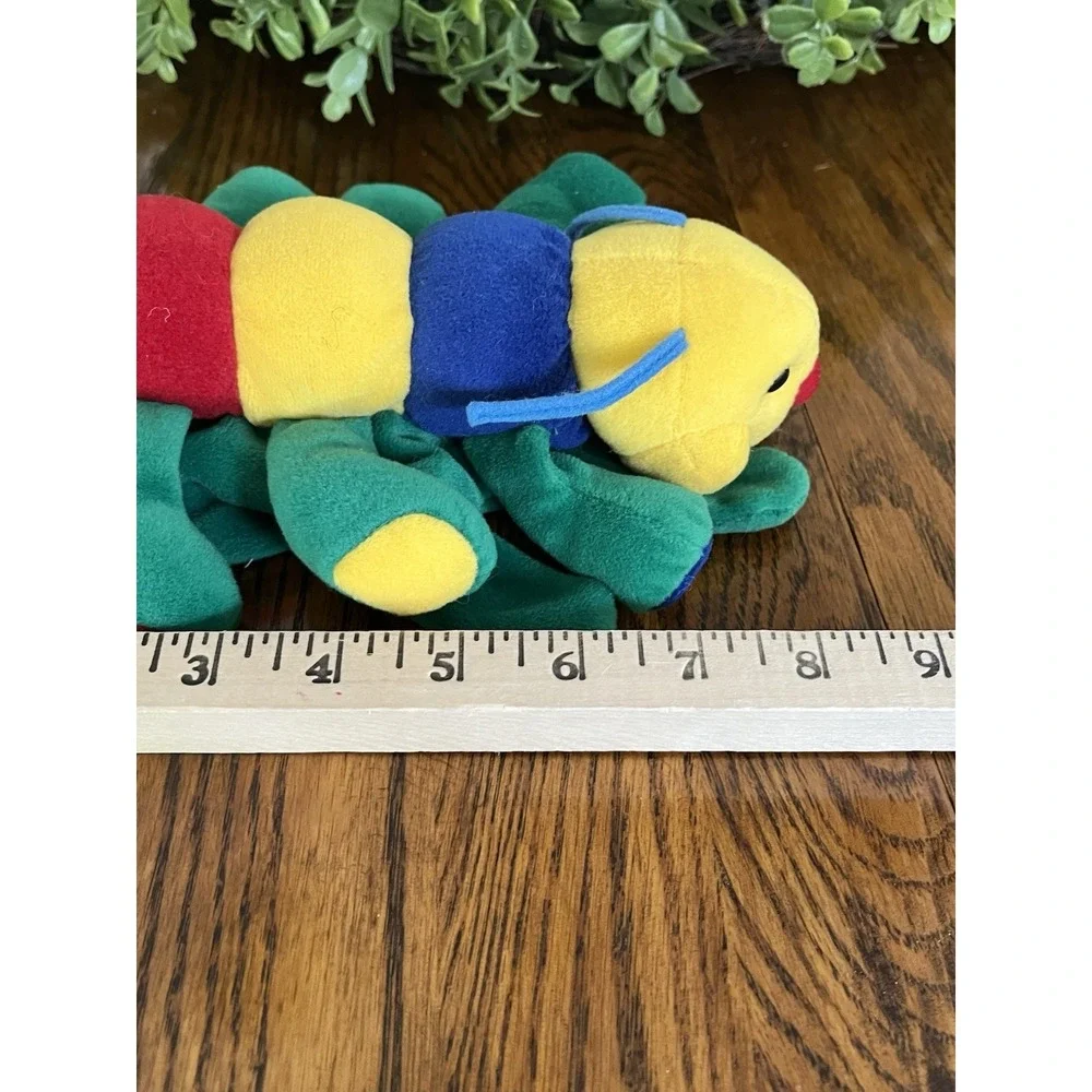 Vintage Lady Bug, Butterfly, Caterpillar Hand Puppet Glove Plush Creations‎ Inc